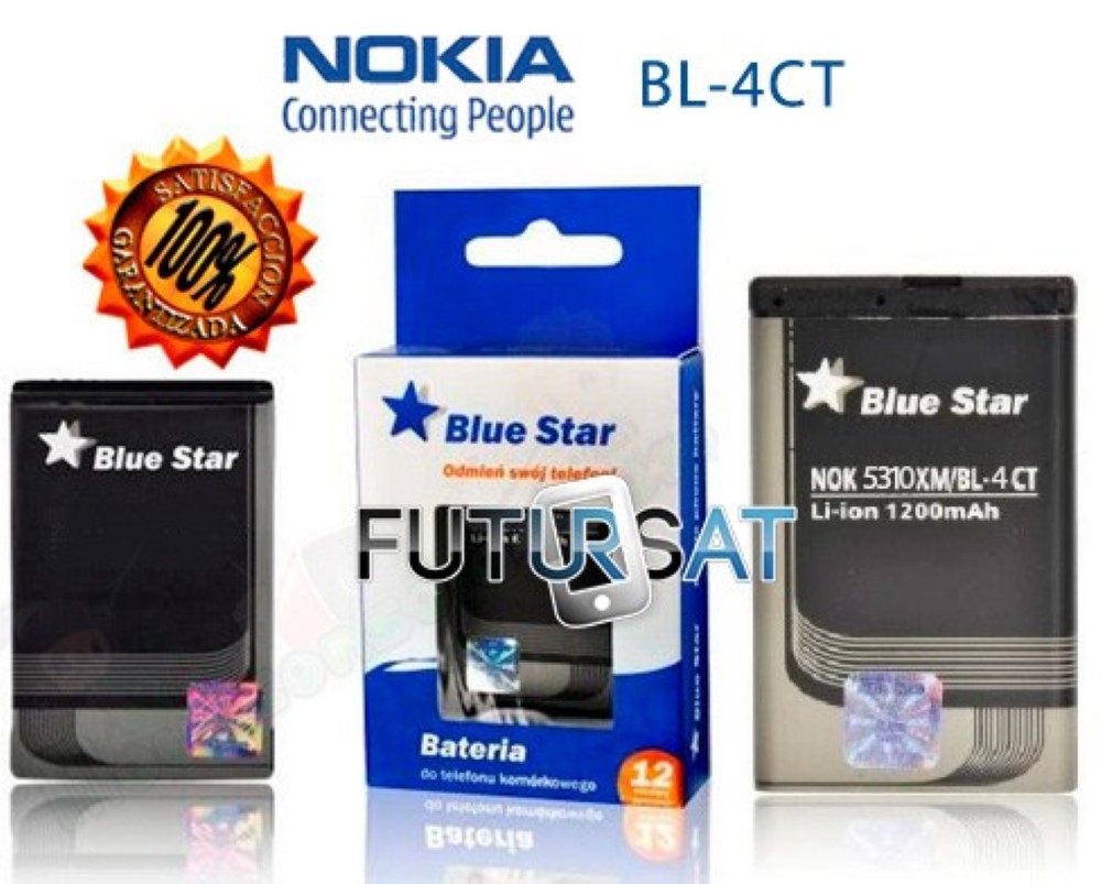 Bateria Interna Blue Star Nokia Xpress Music BL-4CT 950 mAh