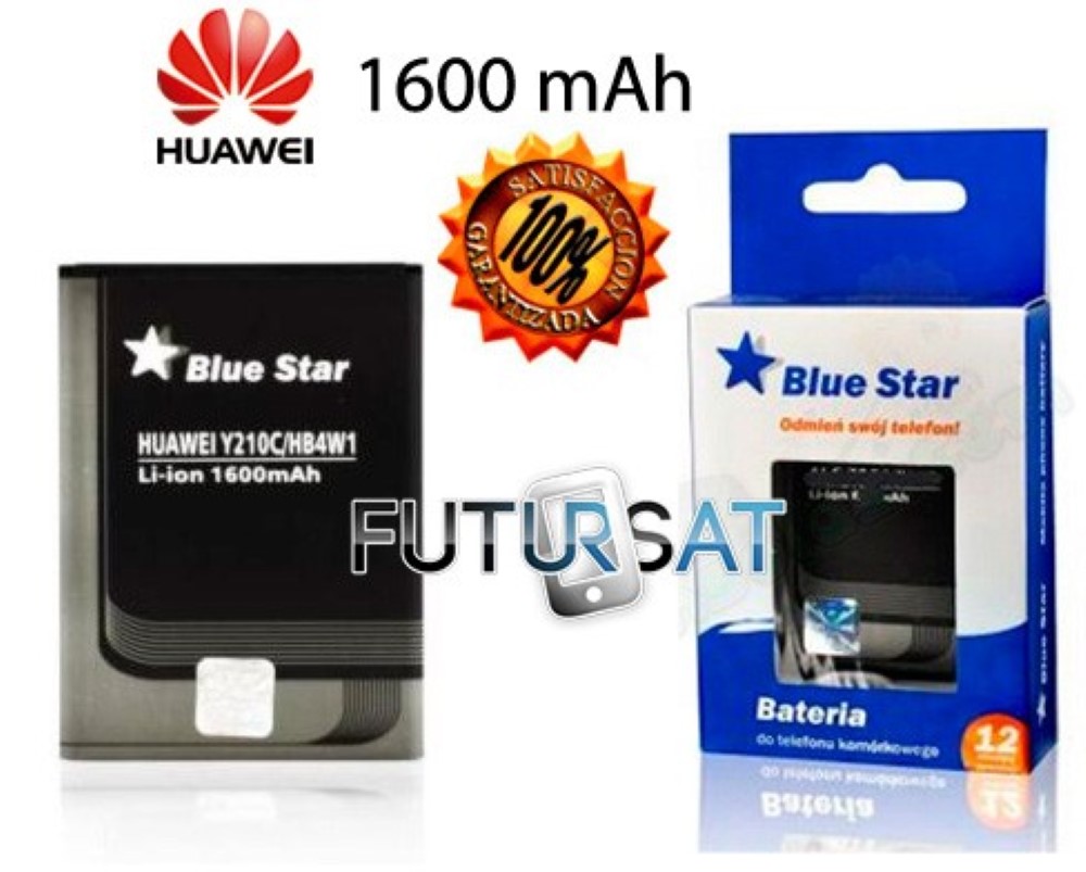 Bateria Interna Blue Star Huawei G510 Y210C    HB4W1 1600 mAh