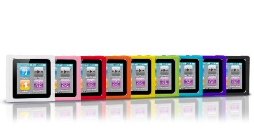 Funda iPod Nano 6G Silicona Naranja
