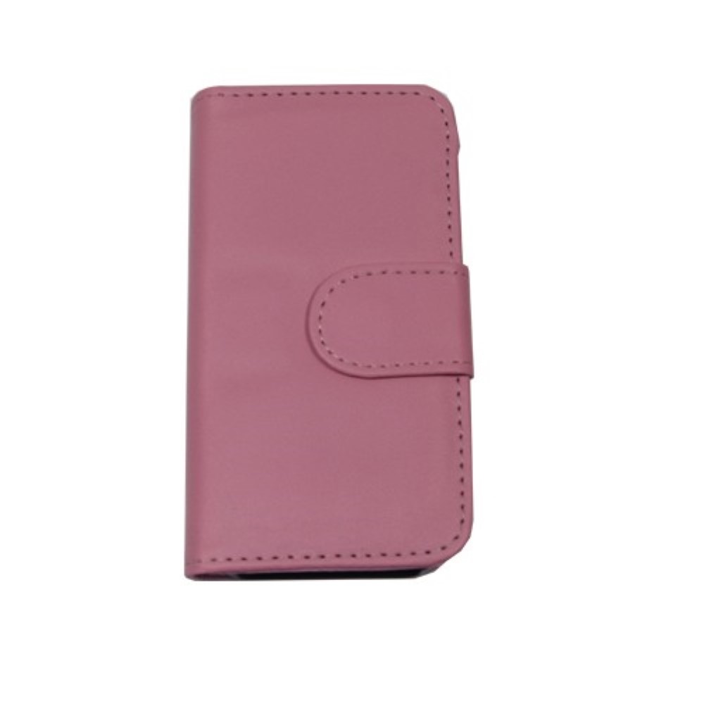 Funda iPhone 5 5S Piel Tapa Libro Tipo B Rosa