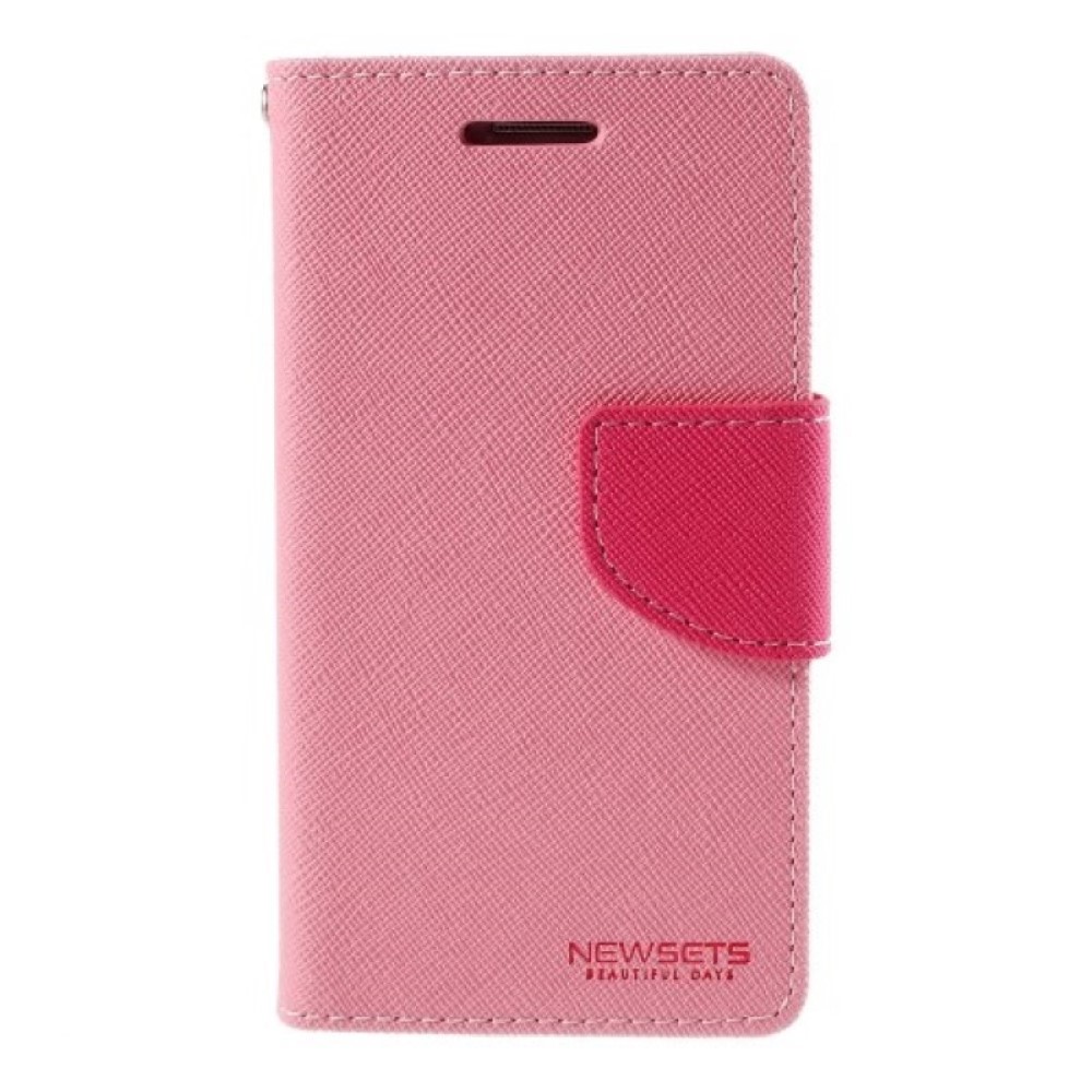 Funda iPhone 5 5C 5S Mercury Goospery Tapa Libro Rosa