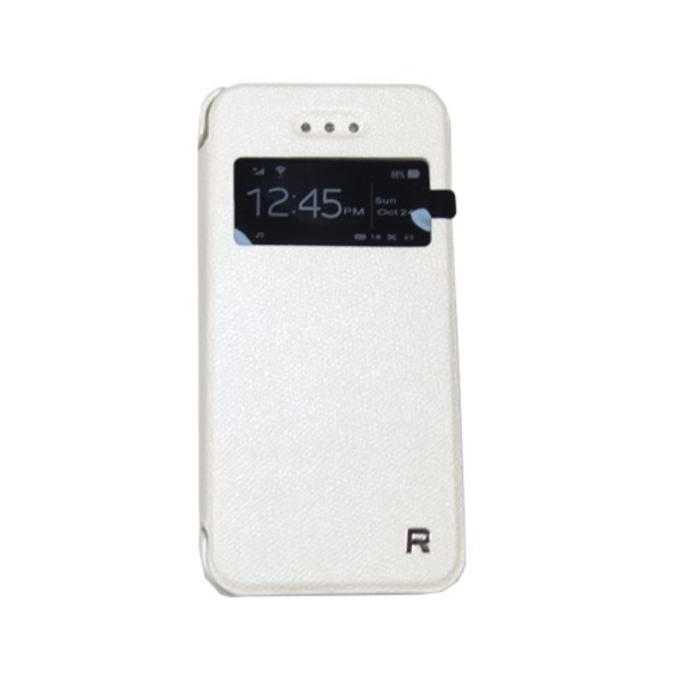 Funda iPhone 5C Tapa Libro OME Window Blanca