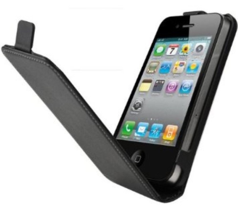 Funda iPhone 4G Piel Tapa Libro Slim Home