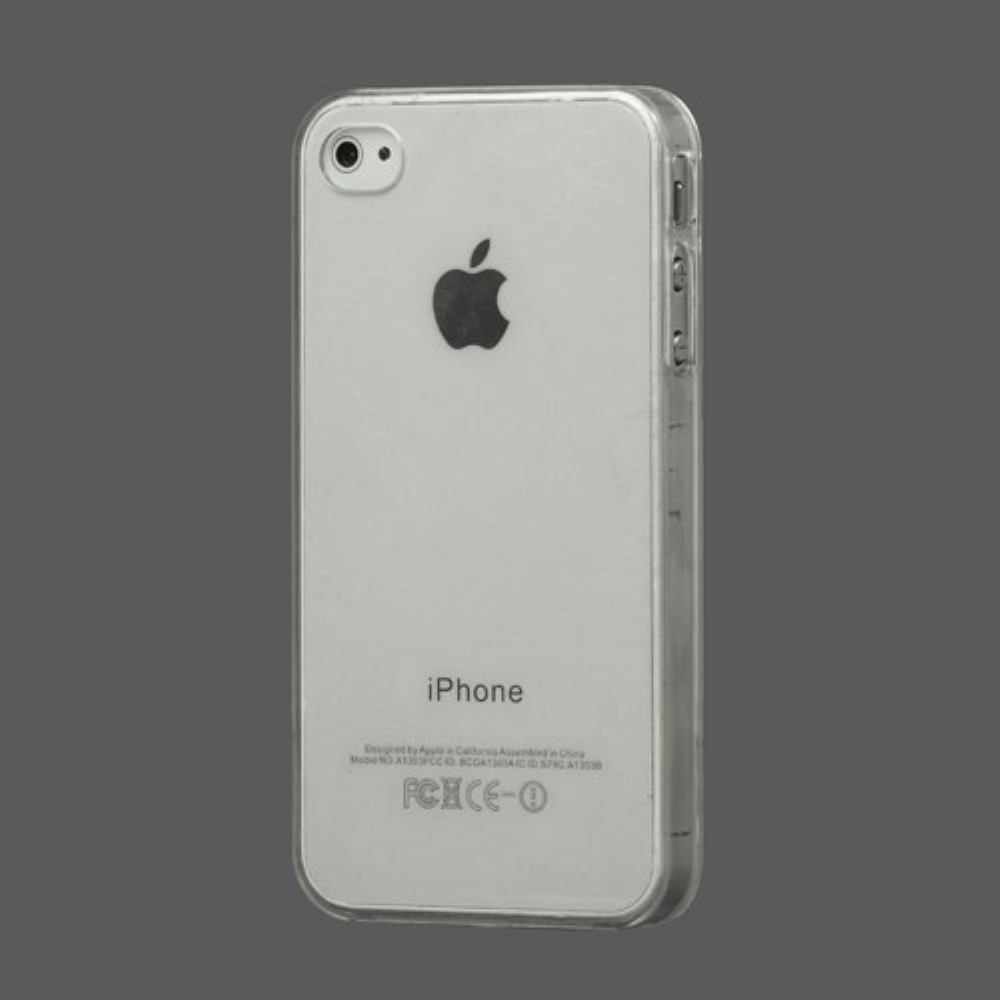 Funda iPhone 4G Plastico Duro Clear