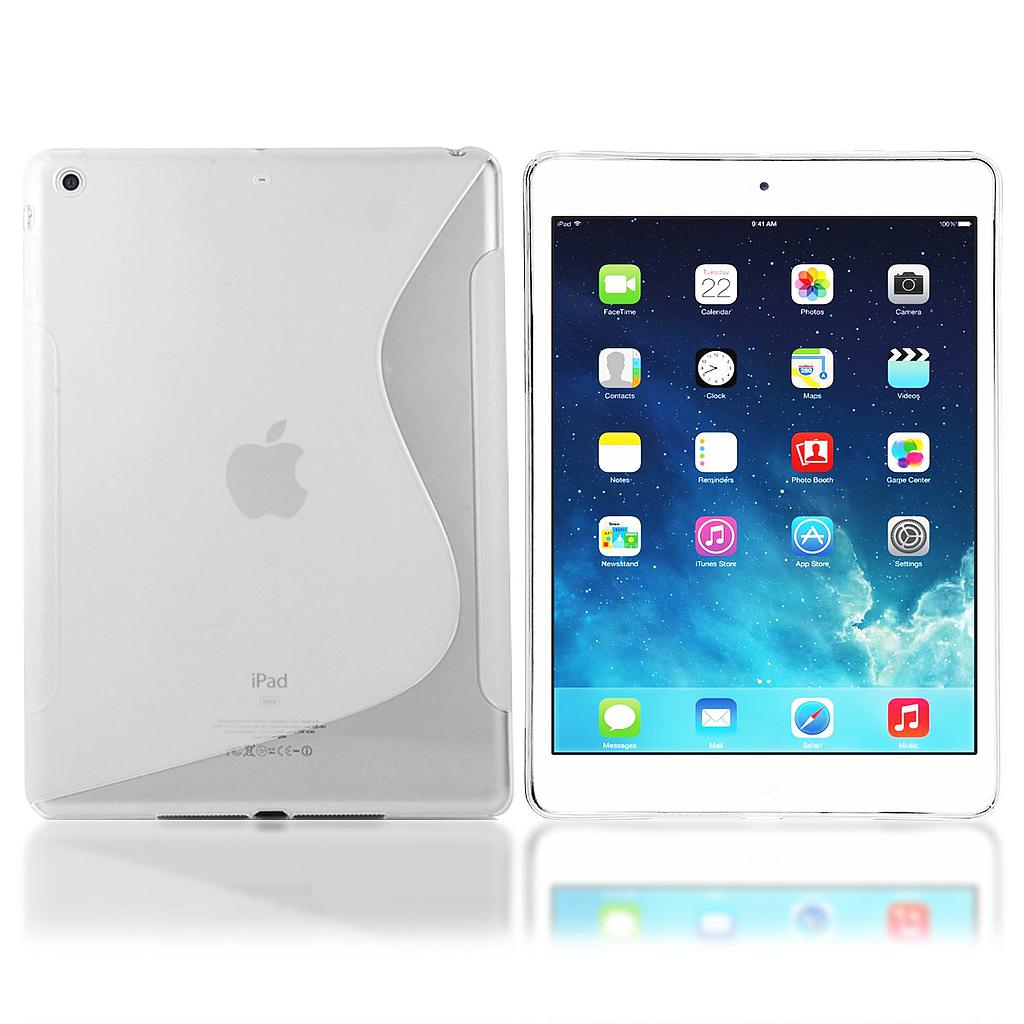 Funda iPad 5 Air Gel Silicona Sline Clear