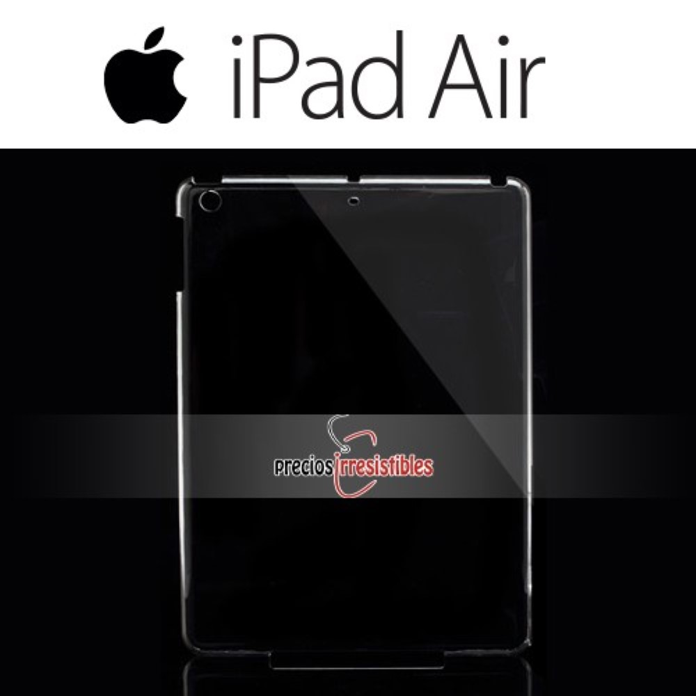 Funda iPad 5 Air Plastico Duro Clear