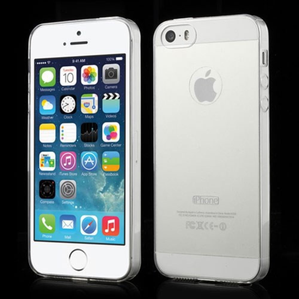 Funda iPhone 5 5S Gel Silicona Ultrafina Clear