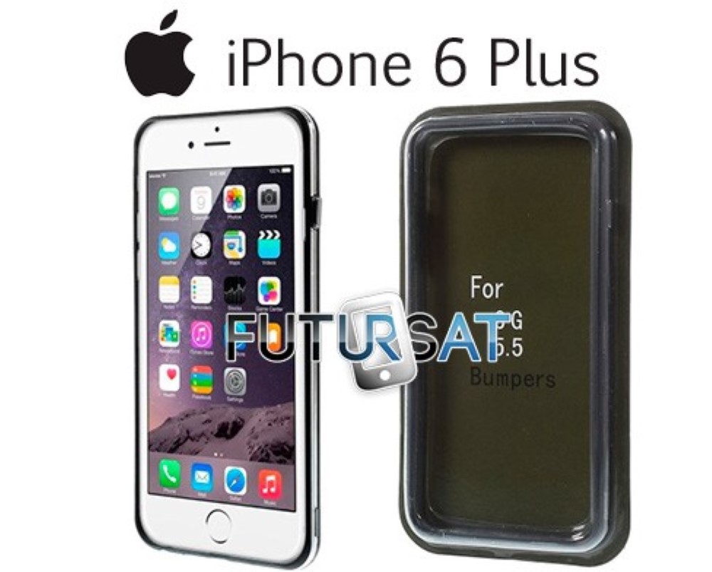 Funda iPhone 6 Plus Bumper Negro