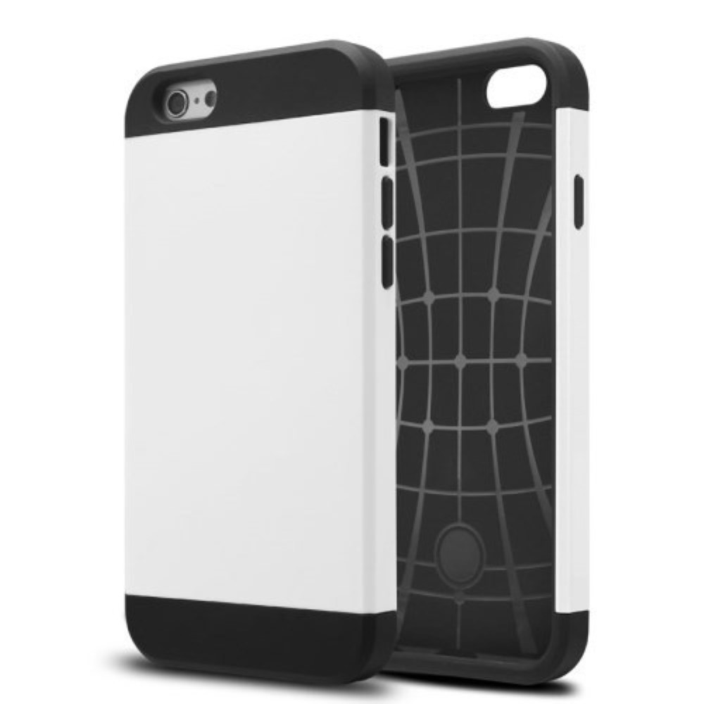 Funda iPhone 6 Armor Hibrida Blanca