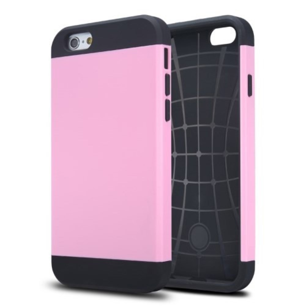 Funda iPhone 6 Armor Hibrida Rosa