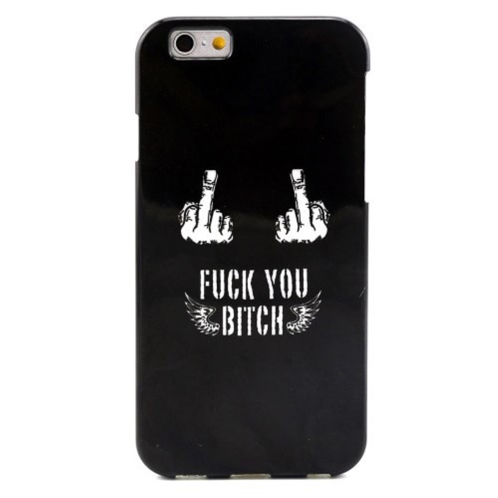 Funda iPhone 6 Gel Silicona Fuck You