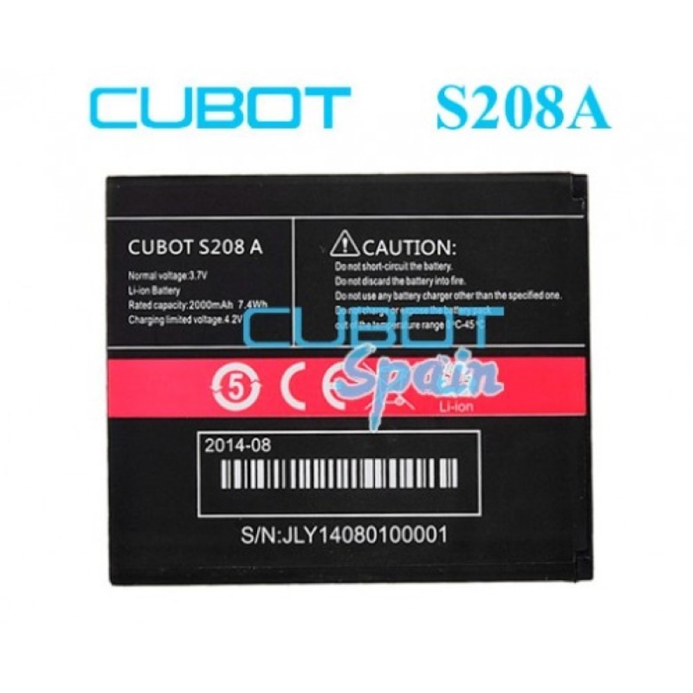 Bateria Interna Cubot S208A