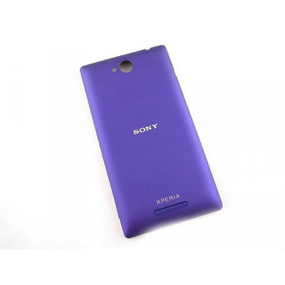 Tapa Sony Xperia C S39h C2304 trasera de la Bateria morada