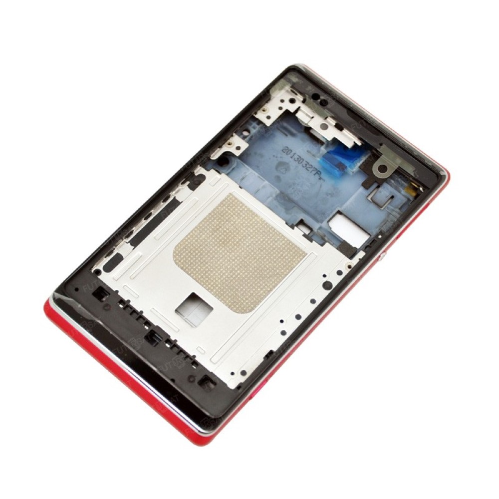 Chasis Sony Xperia E C1505 Marco completo con Tapa rojo