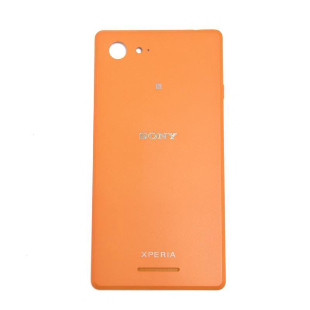 Tapa Sony Xperia E3 D2202 D2203 trasera de la Bateria naranja con NFC