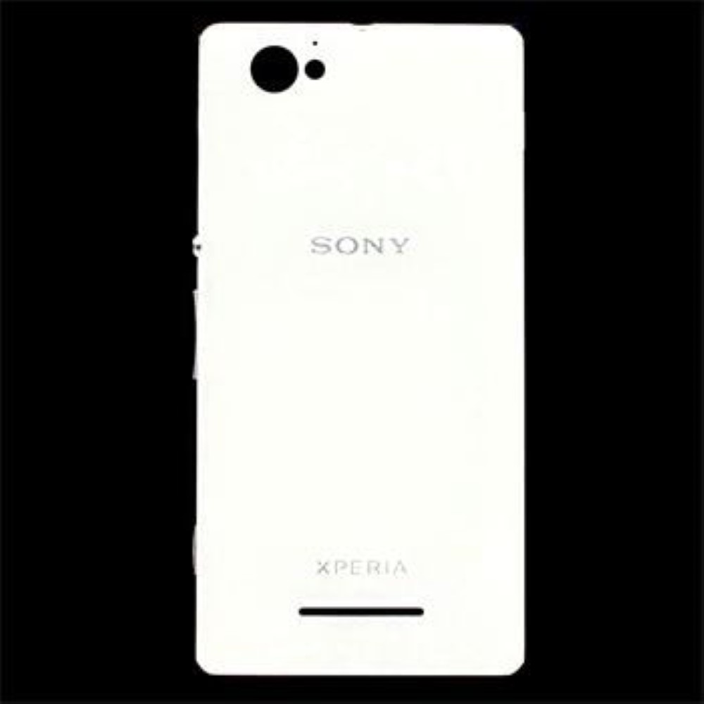 Tapa Sony Xperia M C1905 C1904 trasera de la Bateria blanca con NFC