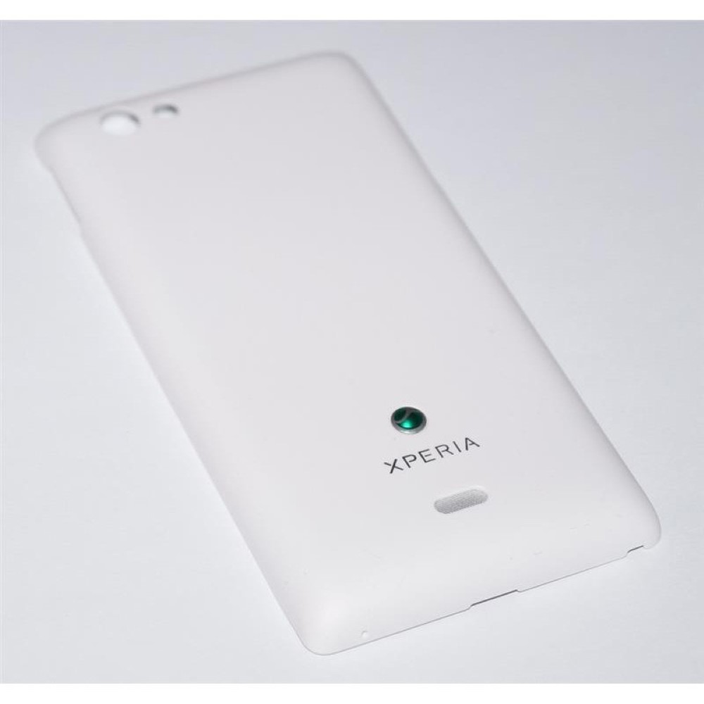 Tapa Sony Xperia Miro St23i Tapa de la Bateria blanca
