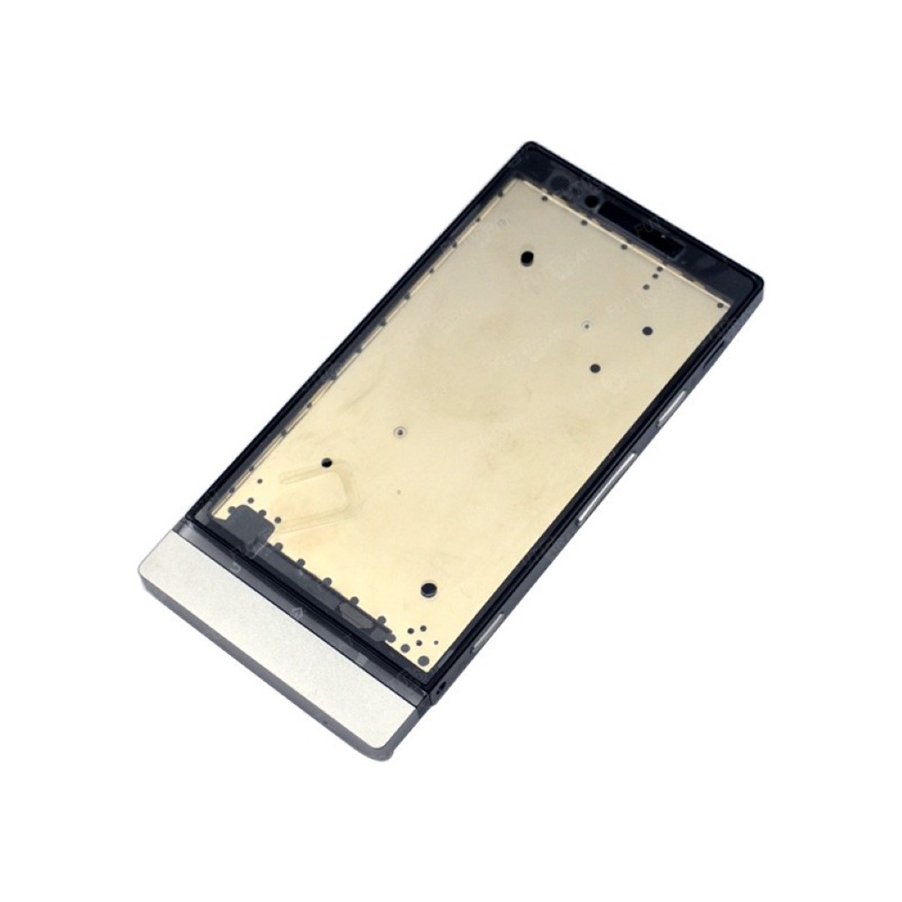 Chasis Sony Xperia P Lt22i Marco central frontal con Tapa plata