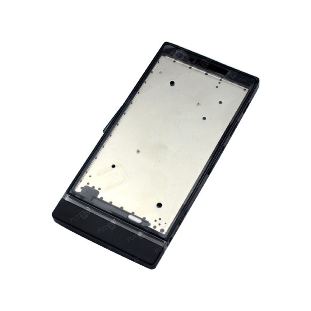 Chasis Sony Xperia P Lt22i Marco central frontal con Tapa Negro