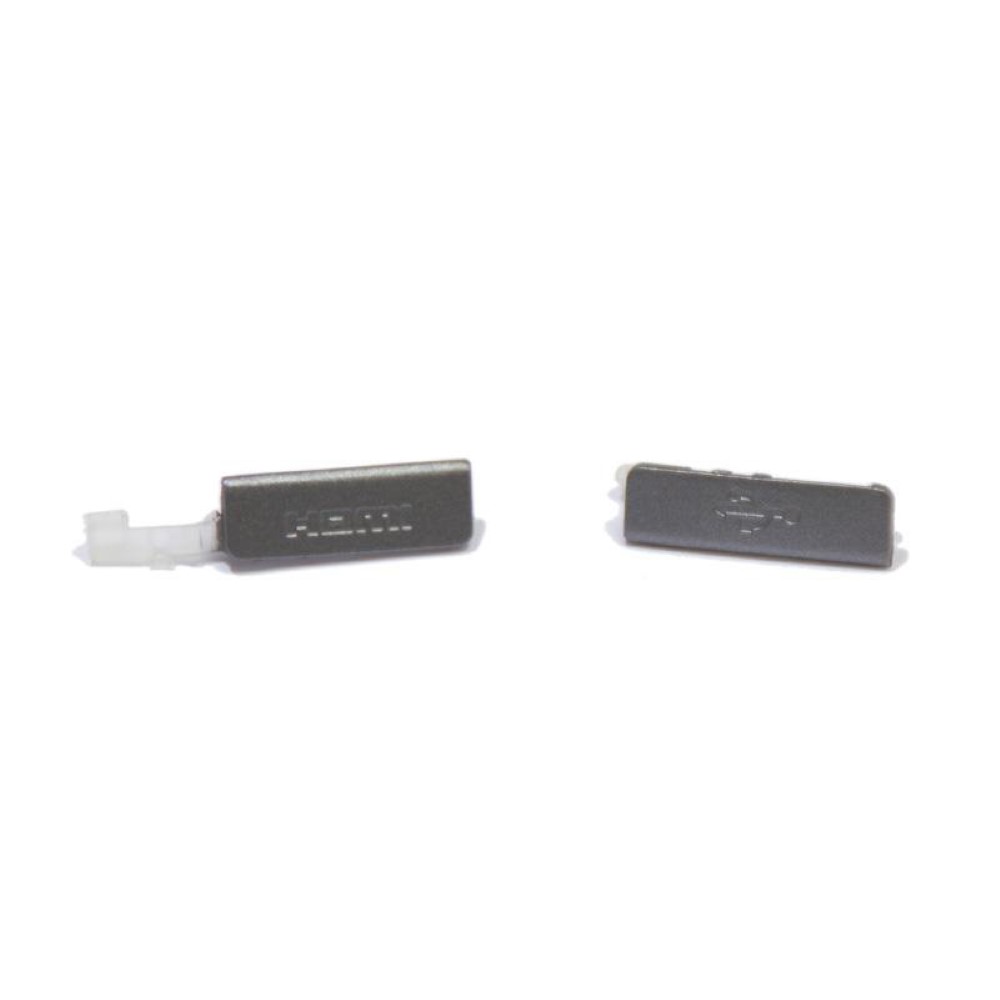embelleceddor Sony Xperia S Lt26i tapa de carga gris