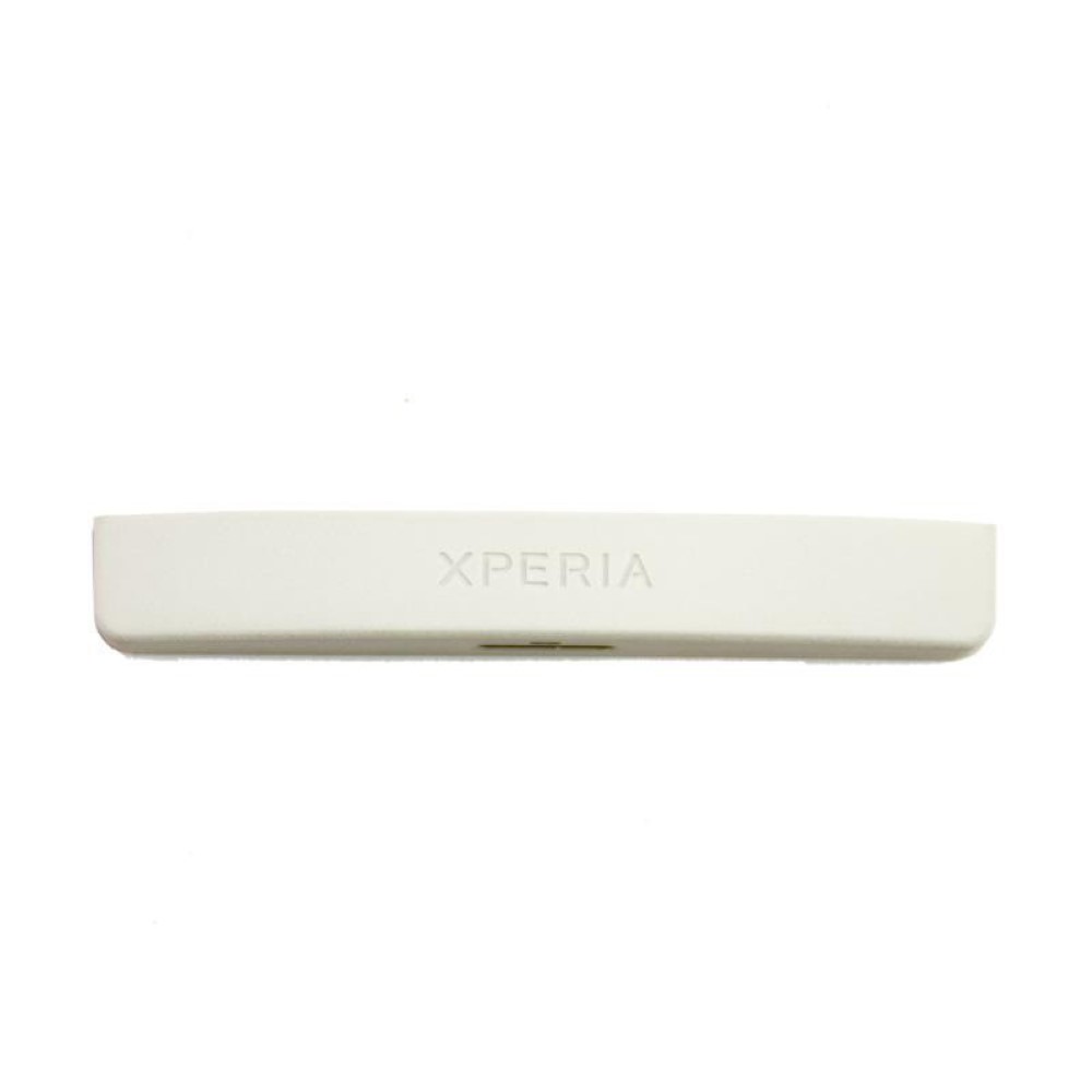 Embellecedor Sony Xperia S Lt26i inferior Blanco