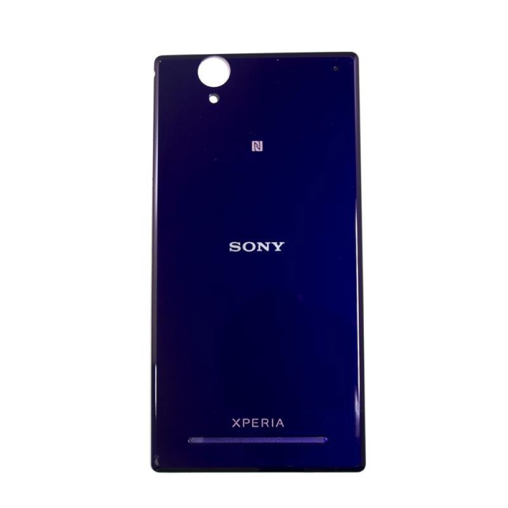 Tapa Sony Xperia T2 Ultra XM50h D5306 D5322 D5303 trasera de la Bateria morada