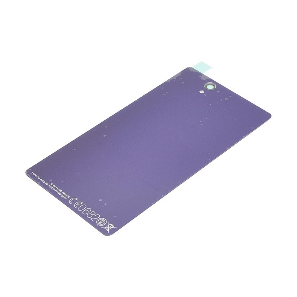 Tapa Sony Xperia Z L36h trasera de Bateria morada con NFC