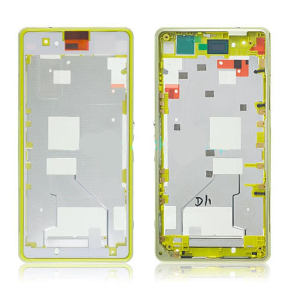 Chasis Sony Xperia Z1 Mini D5503 Marco LCD amarillo