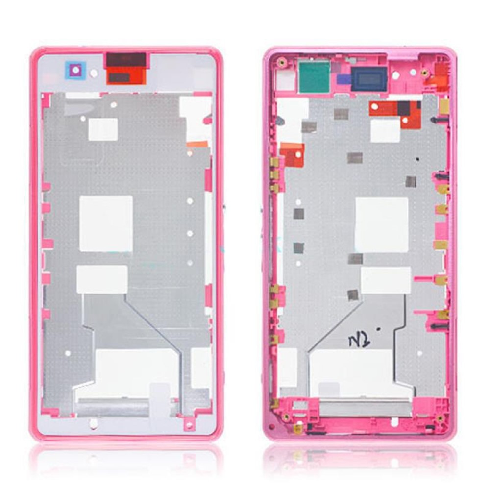 Chasis Sony Xperia Z1 Mini D5503 Marco LCD rosa