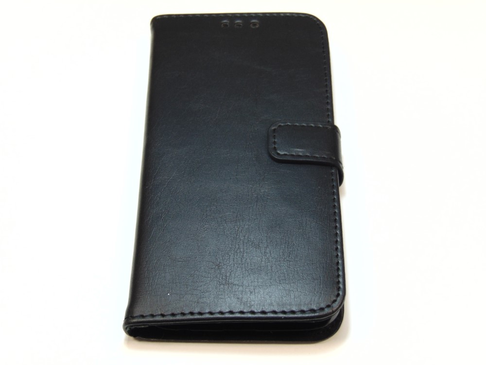 Funda Samsung Galaxy S6 G920 Tapa Libro estilo retro negra