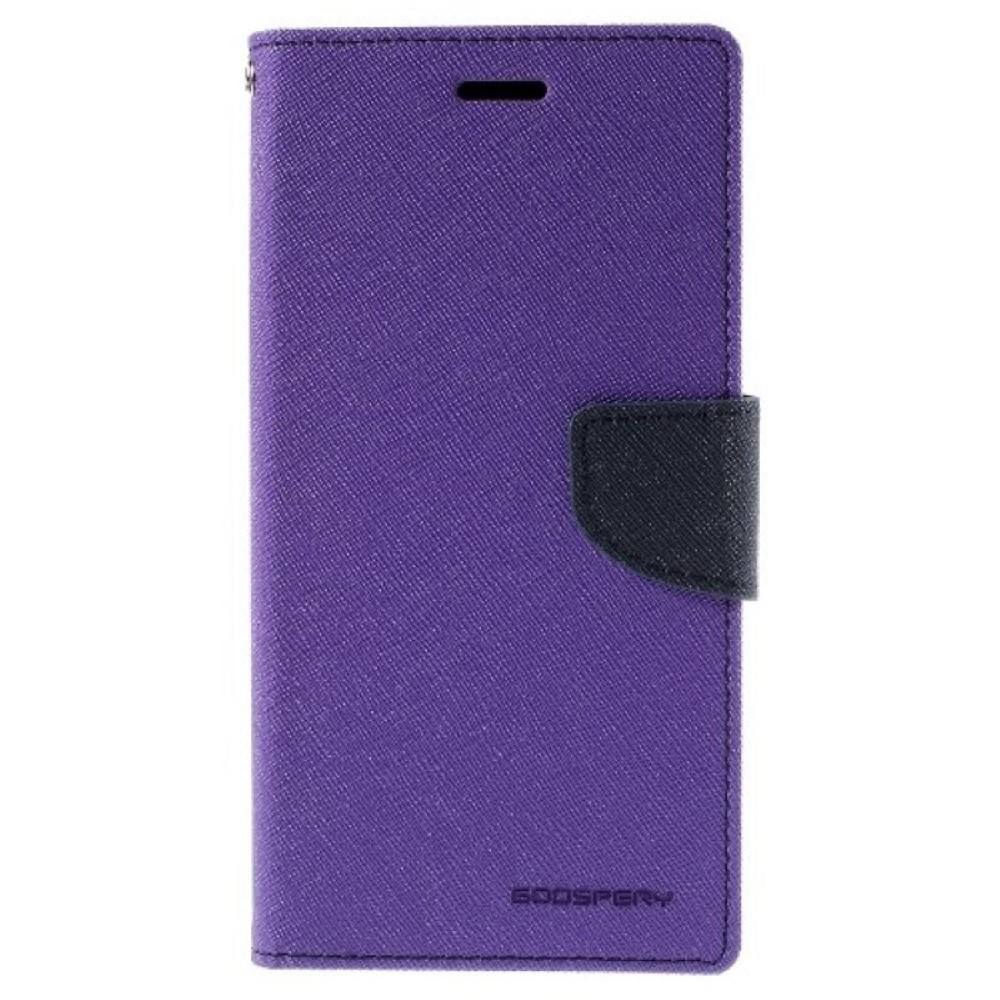 Funda Samsung Galaxy S6 Edge G925 Mercury Goospery Tapa Libro Morada