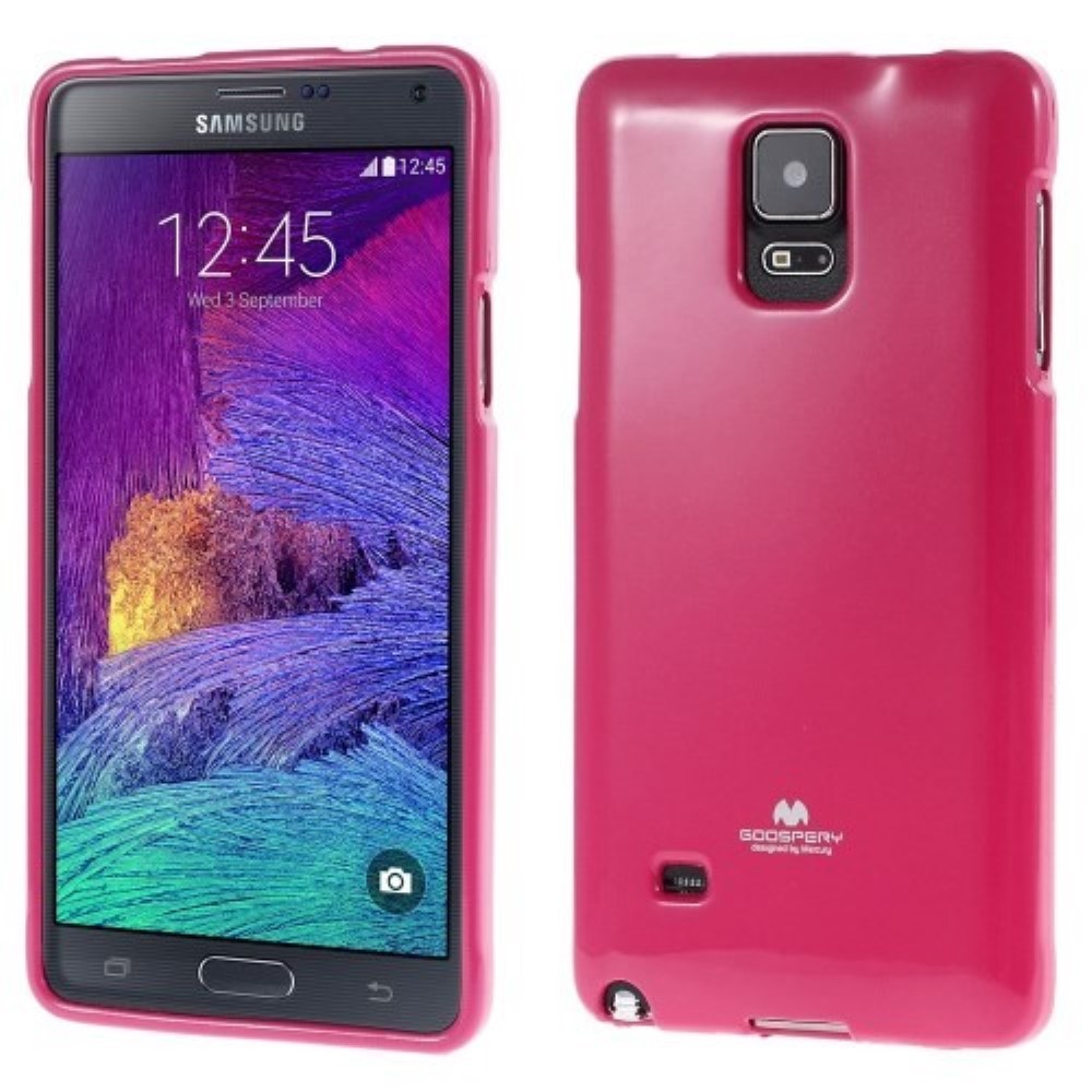 Funda Samsung Galaxy Note 4 N910 Mercury Jelly fucsia
