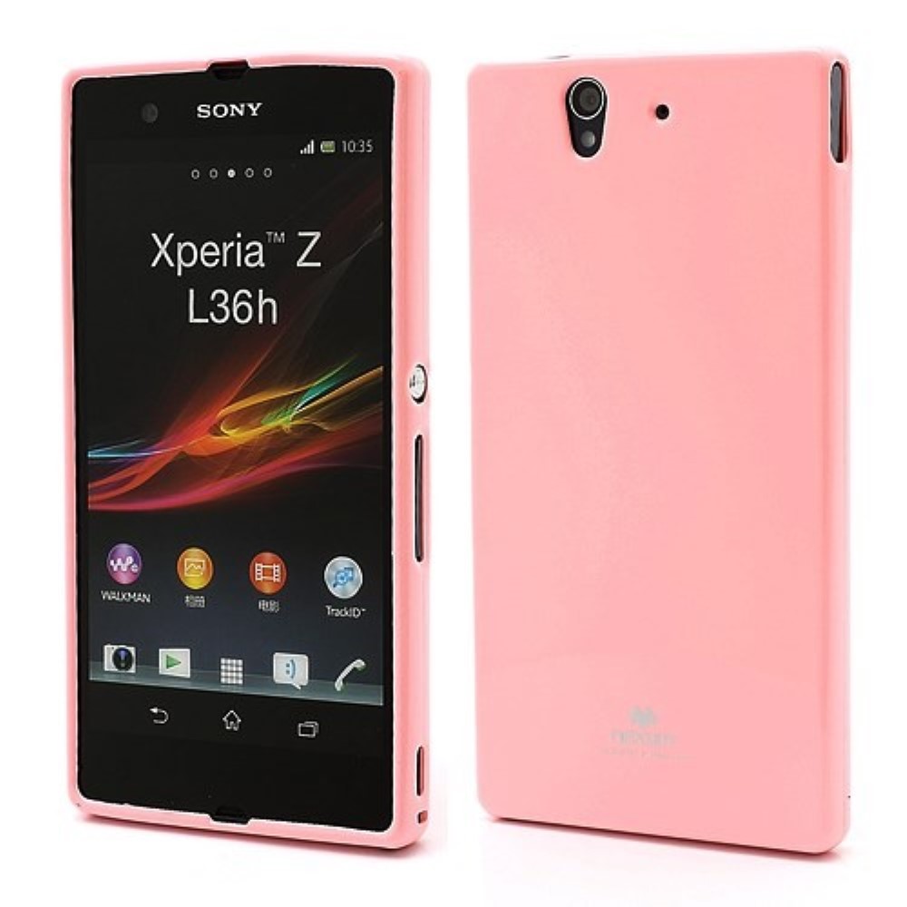 Funda Sony Xperia Z L36h Mercury Jelly rosa