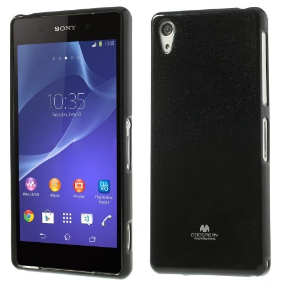 Funda Sony Xperia Z2 D6502 Mercury Jelly negra