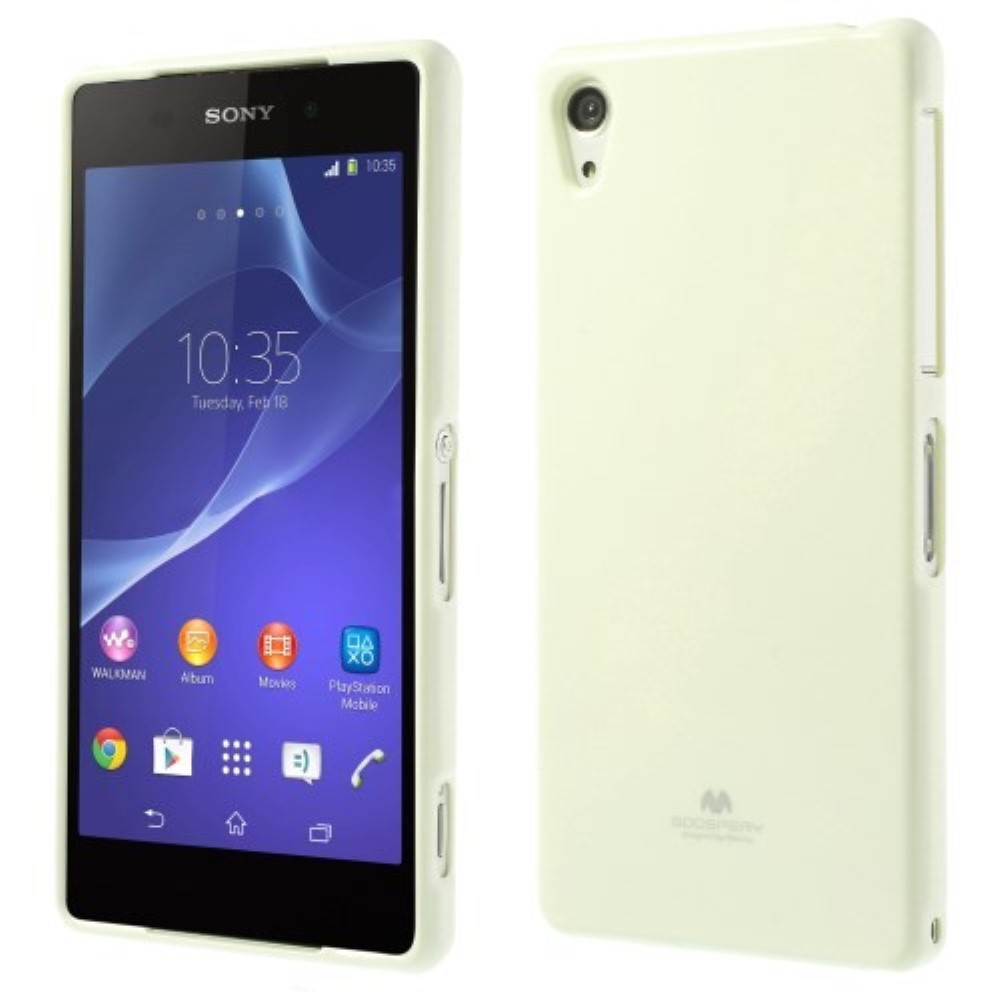 Funda Sony Xperia Z2 D6502 Mercury Jelly blanca