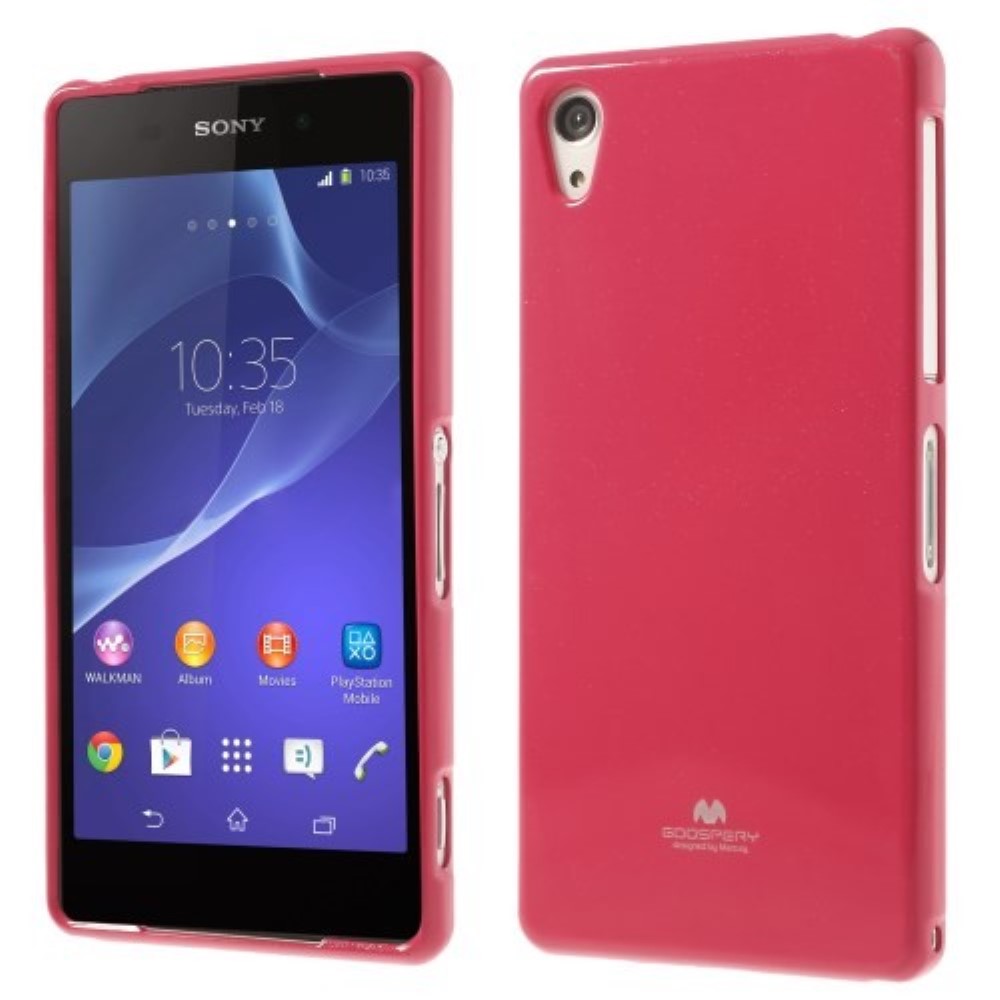 Funda Sony Xperia Z2 D6502 Mercury Jelly fucsia