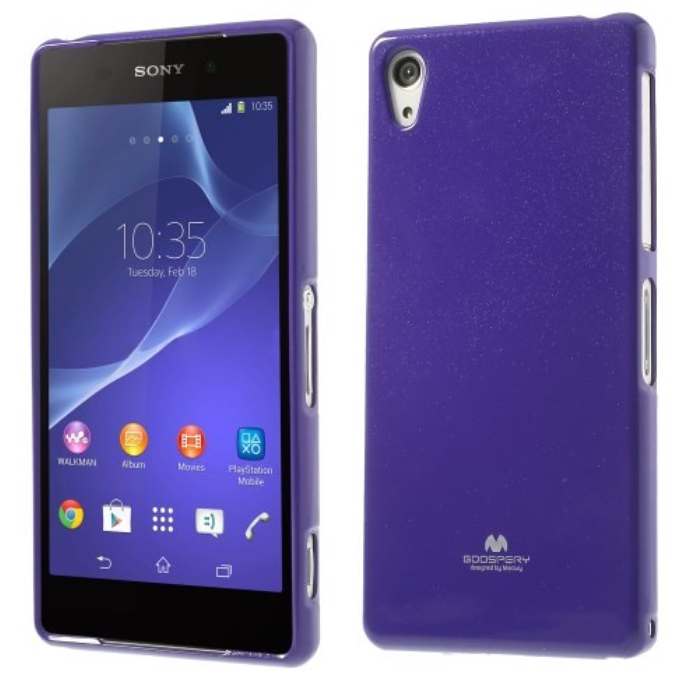 Funda Sony Xperia Z2 D6502 Mercury Jelly morada