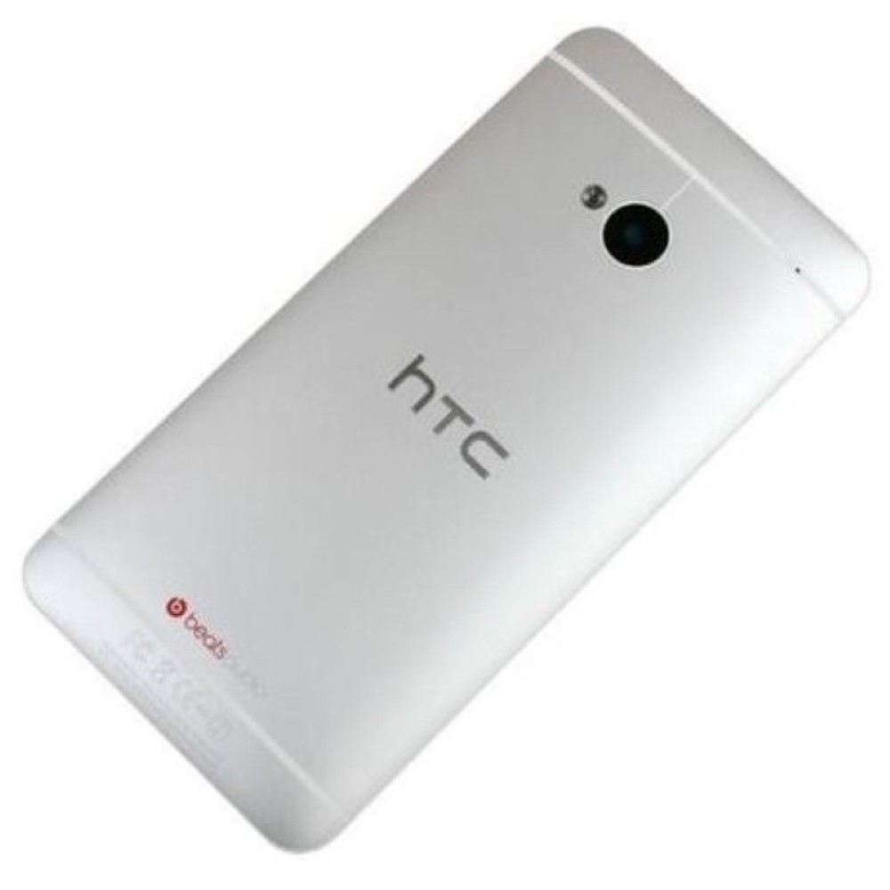 Tapa HTC One M7 trasera con NFC blanca