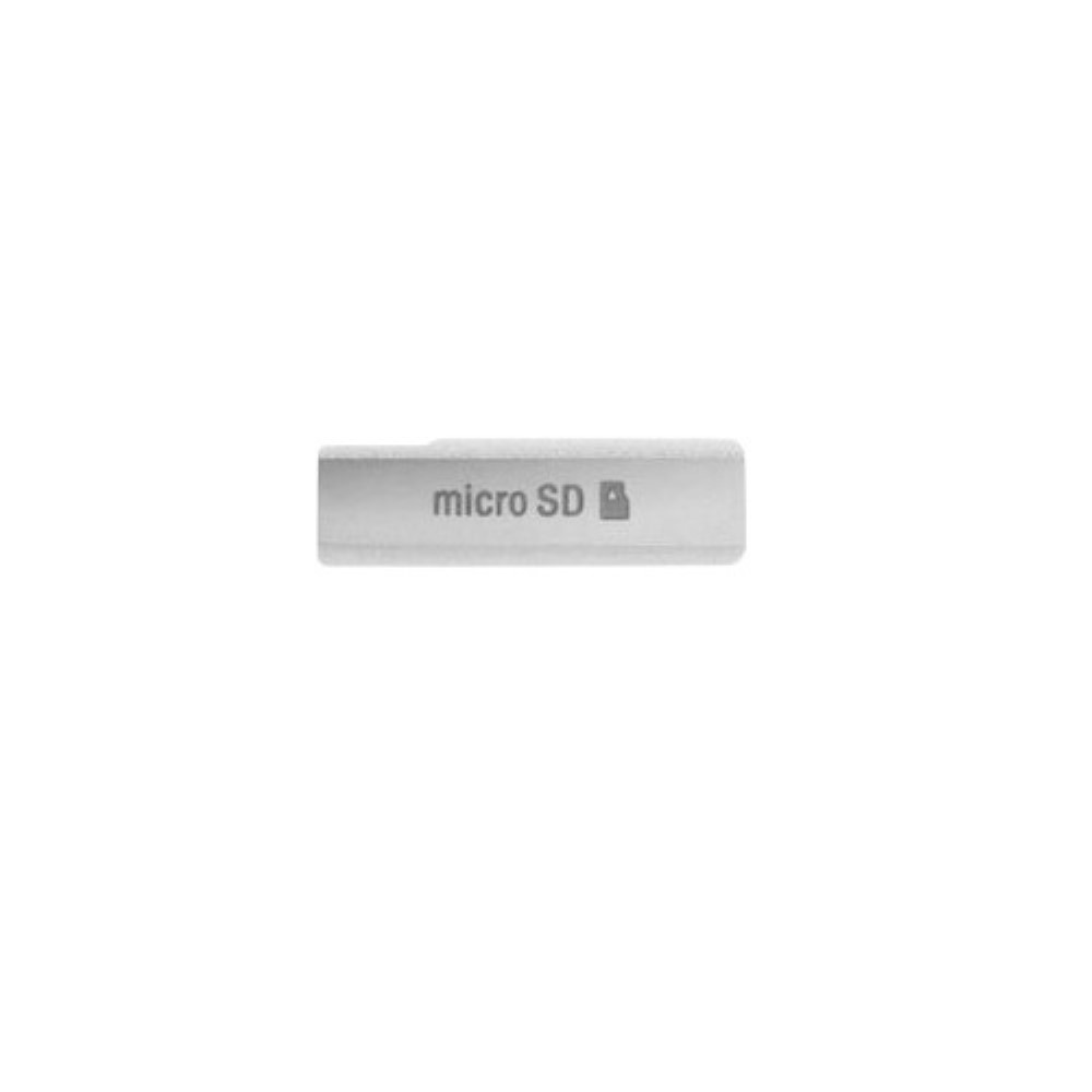 Embellecedor Sony Xperia Z1 Mini D5503 Tapa Lateral SD Blanca