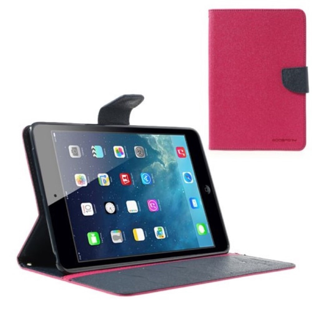 Funda iPad Mini Mini 2 Mercury Goospery tapa libro fucsia