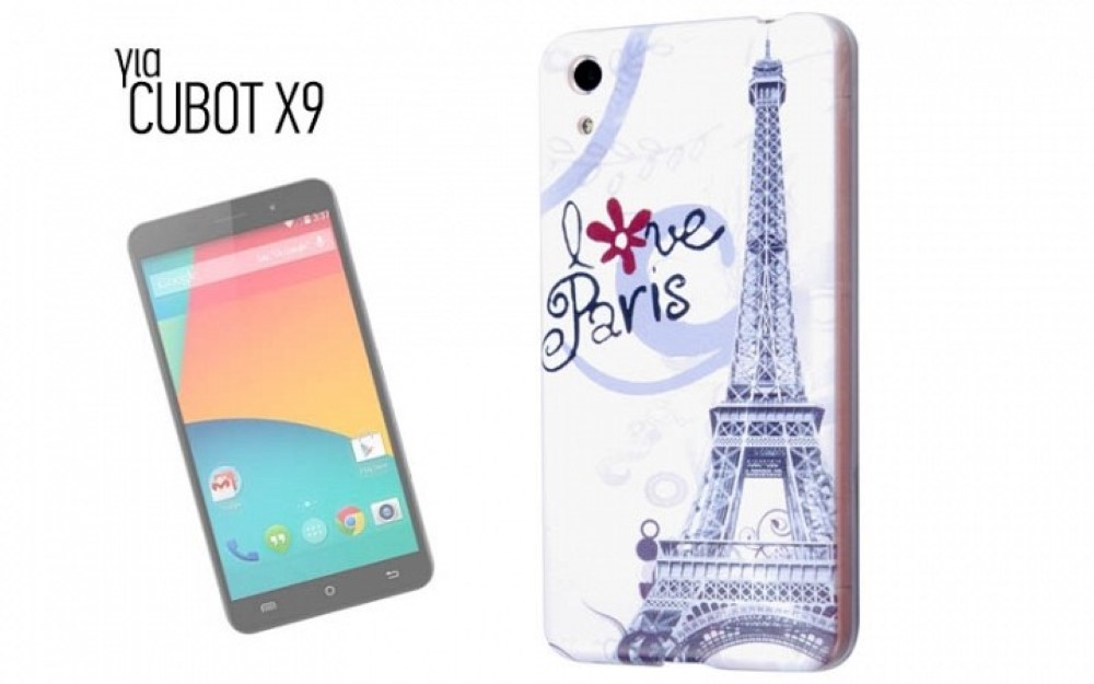 Funda Cubot X9 Plastico Duro Eiffel