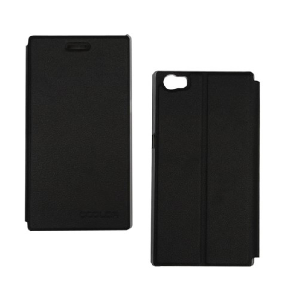 Funda Cubot X11 Piel Tapa Libro Negra con soporte