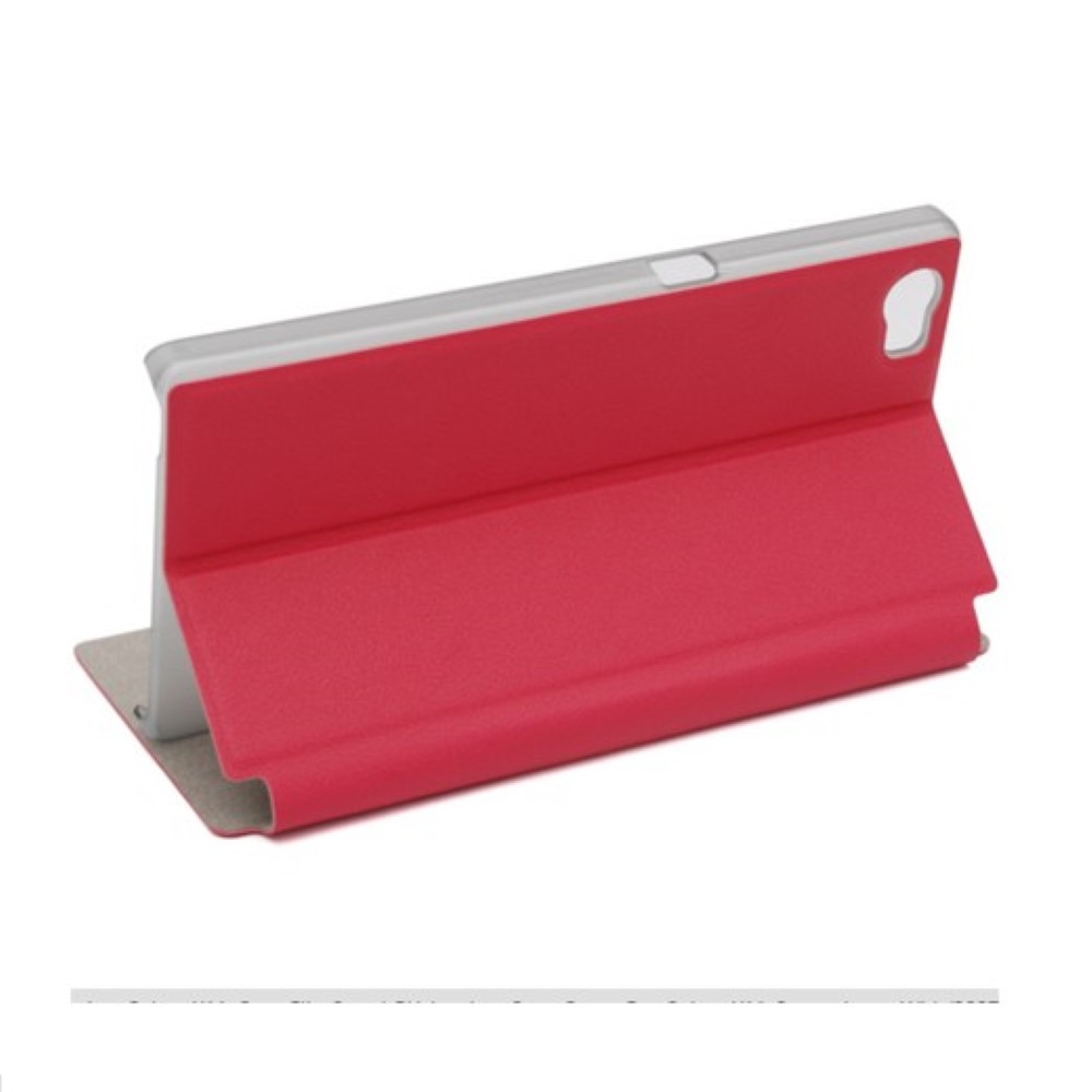 Funda Cubot X11 Piel Tapa Libro Rosa con soporte