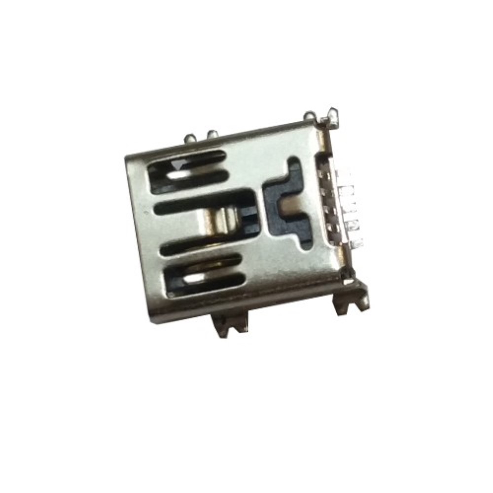 Conector carga mini usb B hembra short SMT 180º SP
