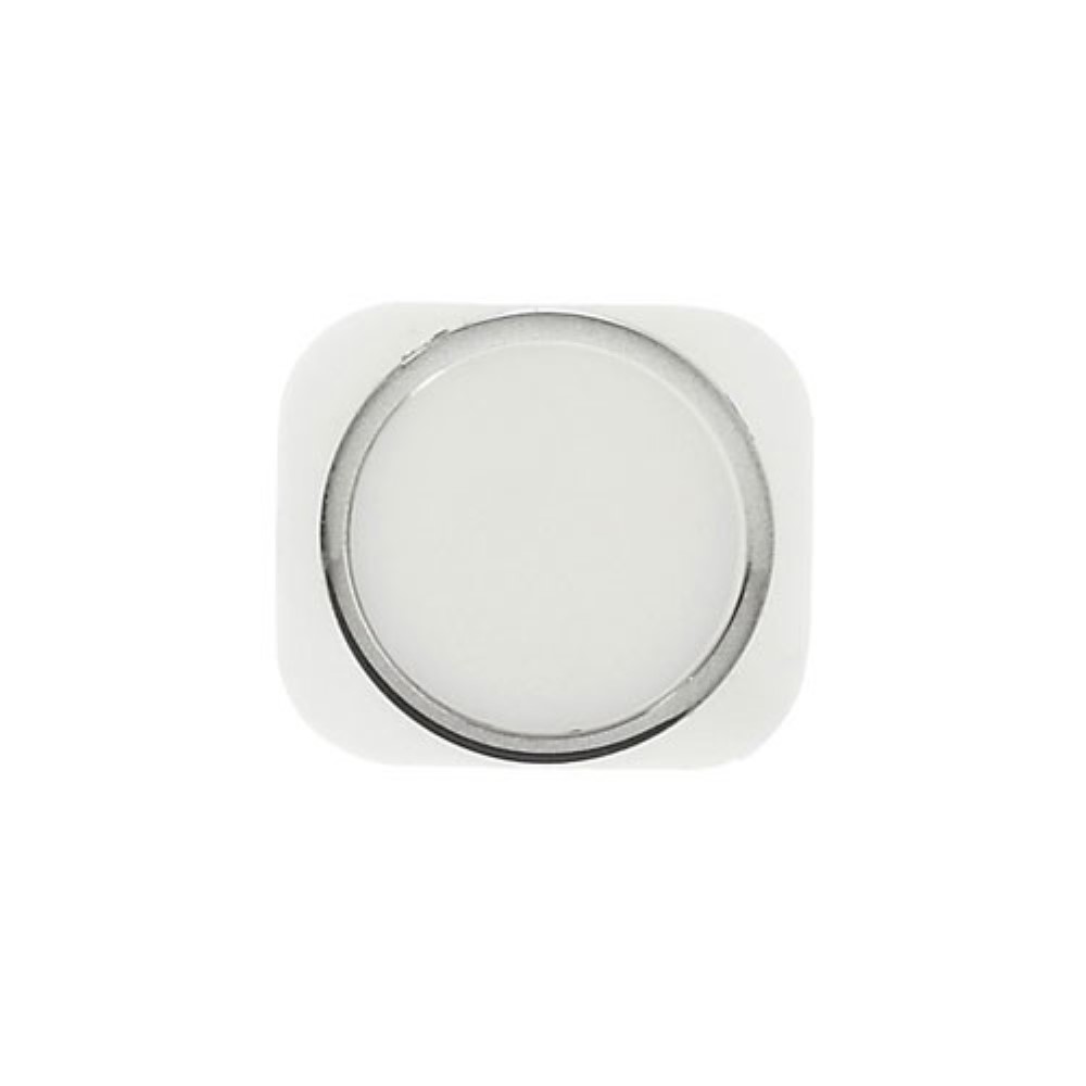 Botón iPhone 5S Home inicio blanco plata