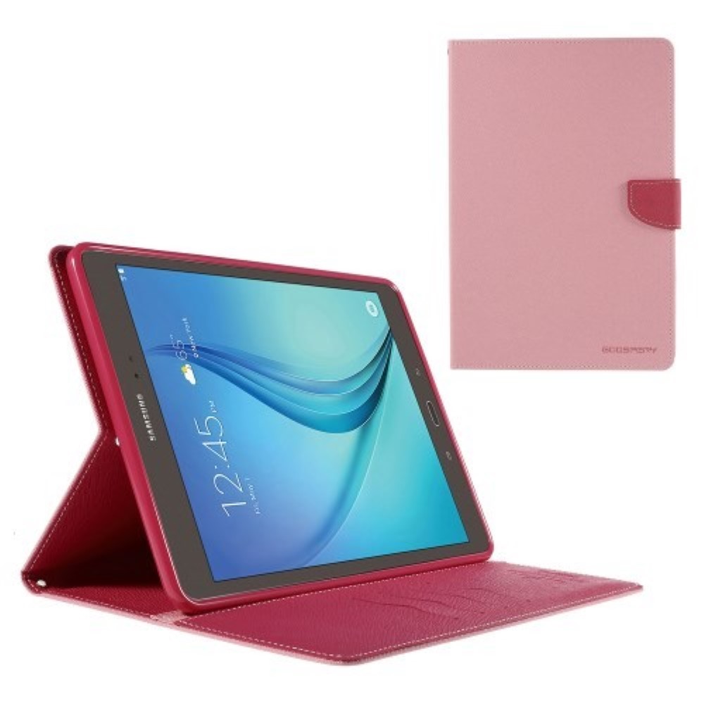 Funda Samsung Galaxy TAB A T550 Piel Tapa Libro Mercury Goospery rosa