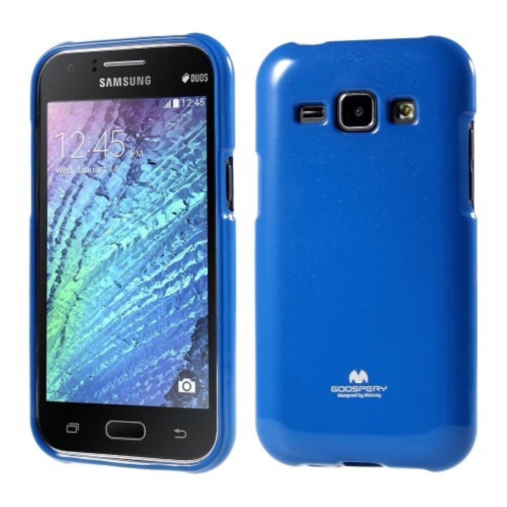 Funda Samsung Galaxy J1 2016 Mercury Jelly azul