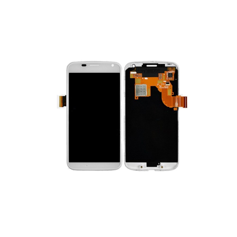 Pantalla Motorola Moto X XT1053 XT1060 XT1058 Completa LCD y Cristal Tactil con Marco Blanca