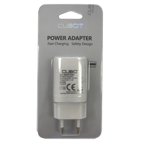 Cargador Adaptador Pared 2A USB Universal Blanco Cubot