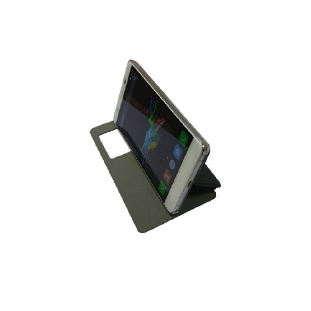 Funda Cubot S550 S550 Pro Piel Tapa Libro Negra Blister